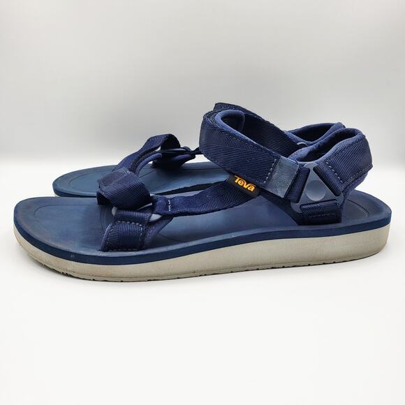 Teva Original Universal Premier Sandals Navy Blue Adjustable Straps Women's 12 - Picture 4 of 11
